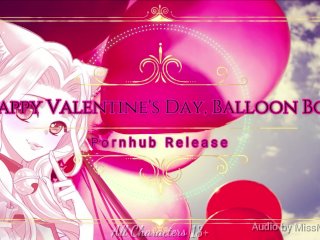 solo female, anime, balloons, kink