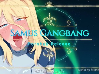 Samus Gangbang (Audio Erótico)