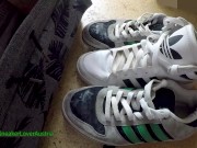 Preview 2 of Big cumshot on Adidas sneakers