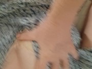 Preview 2 of HOW MANY TIMES CAN A SLUT EVEN SQUIRT?!? 18 year old obeys her daddy