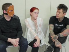 Contorted anal teen slave