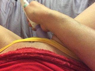 Masterbating Video - Open Legs Shaved Pussy - NEW NEW
