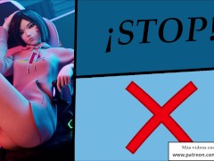 JOI hentai (interactivo) - Edges y orgasmos arruinados.