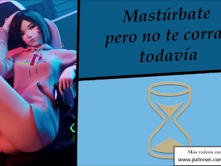 JOI hentai (interactivo) - Edges y_orgasmos arruinados.