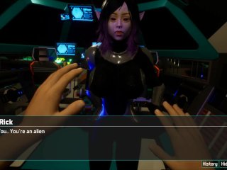 alien, big tits, 3d, gaming
