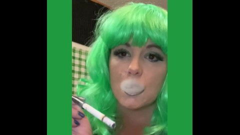 Smoking & Painting for St Patrick Day