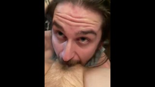 POV To Get Me Off My Boyfriend Rims My Tight Asshole And Eats My Hairy Pussy