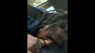 West Charlotte Crackhead SC Eating A Dick In Full View On OF