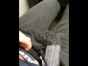 Preview 2 of Publicly Jerking it on the Suburban Train in Budapest ( Young, Hung & Horny )