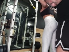 Video 4K PERSONAL TRAINER breaks MY ASSHOLE in the gym during WORKOUT! ANAL CREAMPIE! ChantyChrys