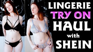 TRY ON HAUL SHEIN Try ON Gorgeous Underwear With Shein