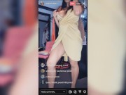 INSTAGRAM SLUT EXPONE COÑO Y TETAS DURANTE LA PRUEBA DE VESTIDO EN ...