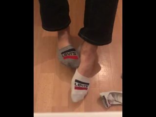 amateur, solo male, socks, 60fps
