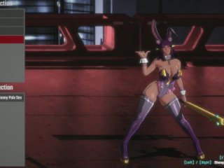 Pure Onyx Blowjob from Foot Girl with Bunny Ears