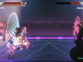 side scroller, hentai, big tits, sex fight