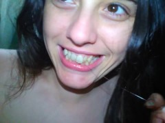 Cute Pink Lips Crazy White Girl Spitting Spit Play Full Length Homemade Hot Fetish Films @ MANYVIDS