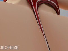 Momo has a hidden quirk [Giantess Growth] - Screenshot 14 of 16 - Mmd