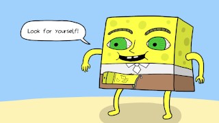 Spongebob Squarecock Šuká Princezna Žvýkačka