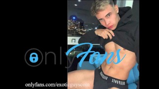 Twink shower bathroom Jerkoff show