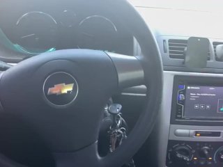 I nutted outside in the parking lot. Hope nobody saw me