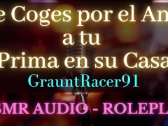 Penetras a Escondidas y Gime como una Puta - ASMR Audio Roleplay