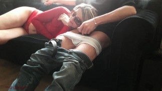 FRESH 47-летняя 100% любительская мама удивлена принимает член пасынка, который она глотает