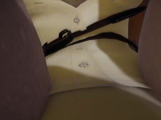 Mikasa throws herself kissing Annie wildly_touch tits/cunnilingus/ cumming