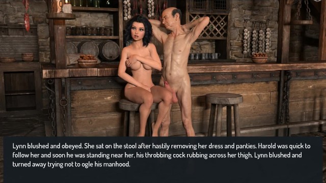 Lecherous Village #08 old Man wants to make her his Submissive Slut
