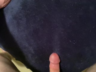 Humping Soft_Fleece Blanket Until THROBBING Handsfree Cumshot