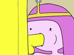 Princess Bubblegum Gets Gangbanged by Banana Guards