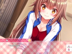 【エロゲー 愛怒流でいず／IdolDays動画6】椿ちゃんのマッサージで勃起したちんぽをさらに手コキシコシコしてもらっちゃう！(アイドルデイズ実況プレイ動画(R18) Hentai game) - Screenshot 2 of 16 - ジャージ