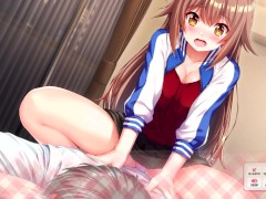 【エロゲー 愛怒流でいず／IdolDays動画6】椿ちゃんのマッサージで勃起したちんぽをさらに手コキシコシコしてもらっちゃう！(アイドルデイズ実況プレイ動画(R18) Hentai game) - Screenshot 3 of 16 - エロ ゲーム