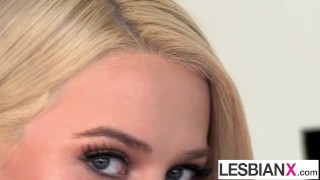 Blondies Scissor N' Lick Wet Pussy's - Coco Lovelock, Madison Summers - LesbianX
