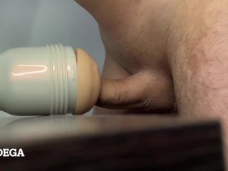 boy moaning, male masturbation, solo male, fleshlight fuck