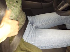 Public Agent Sexy Tourist Gets Multiple Orgasms in Car