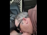 met John today. sucked John's beautiful uncut dick in my work van today. whitehall ohio. BWC