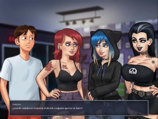 Summertime Saga Cap 49 - Встреча с нашей новой подругой Евой