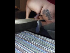 Ssbbw view 2 of 2 super fat huge wet pussy ride dildo big belly obese