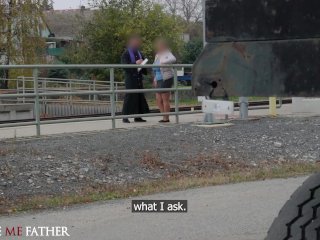 DEVIANTE - Huge tits blonde confession fast hard rough fuck blowjob big ass doggystyle and cowgirl screenshot number 2