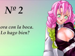 JOI hentai con_Mitsuri. Super Gangbang.