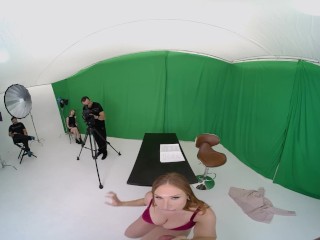 VR BANGERS Curvy Skylar Snow Discovers_Really Huge Cock This Morning VR_Porn