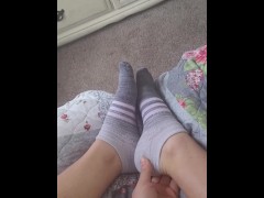 Horny babe that wants more Ankle socks