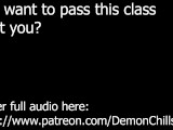 AUDIO ONLY - Fucking your hot teacher to pass the class teaser