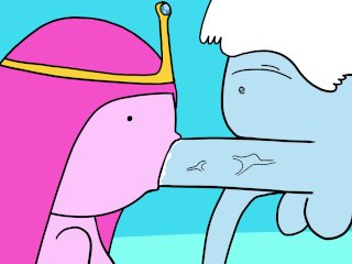animation, parody, ice king, butt