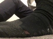 Preview 5 of WORK SOCKS ARE NICELY WORN - INSIDE & OUT - DIDN’T REALISE HOW WORN OUT TILL I GOT HOME - MANLYFOOT