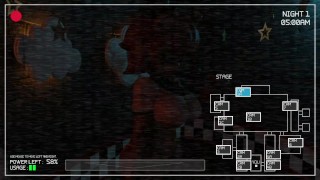 Vijf nachten in anime 3D De eerste dag van de poppenwacht