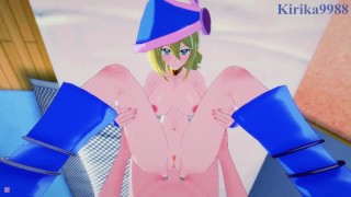 Dark Magician Girl en ik hebben intense seks thuis - Yu-Gi-Oh! Twee monsters POV Hentai