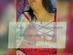 Your BBW roommate wants you to eat your cum