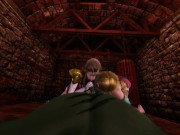 Preview 2 of Zelda encouraging Femboy Link to take Monster Cock in his Ass | 3D Hentai Animation