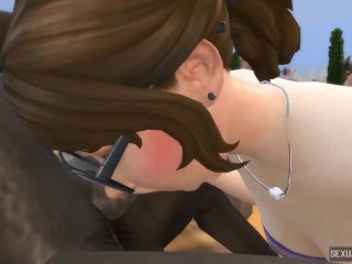 RicoInterracial Sex onthe beach - Sexual Hot Animations